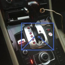 Console de pommeau de levier de vitesse RHD LHD transmission automatique barre market couvercle