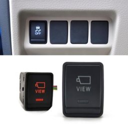 Joli de vue de caméra automatique de voiture bouton poussoir interrupteur réaménagé avec fil de
