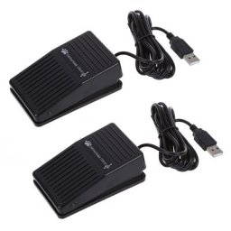 Pédale de contrôle USB pour jeux d'ordinateur commutateur de pied action du clavier PC capteur