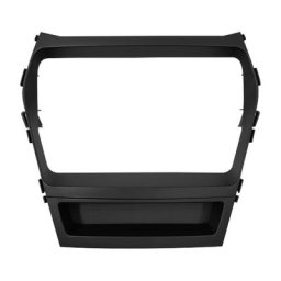 Panneau de façade en plastique pour autoradio 2 Din 9 pouces câble de cadre pour HYUNDAI Santa Fe