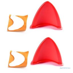 Autocollant pour casque de moto décoration de roman auto-adhésif pour oreilles de chat