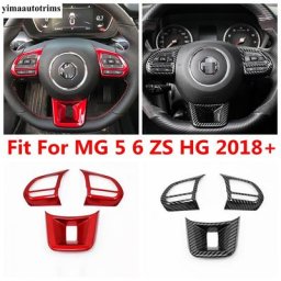Cadre de Décoration de Volant pour Voiture MG 5 6 ZS HG 2018-2022 Garniture en Acier