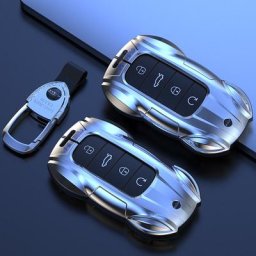 Housse en métal pour clé télécommande de voiture étui de protection pour clé de voiture pour Chery