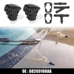 X Autohaux avant buses de lave-glace Kit pour Dodge Durango 2011 2012 2013 2014 2015 2016 2017 2018