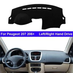 Couverture de tableau de bord intérieur de voiture pour KIT 207 et 206 Polymères de tableau de