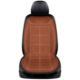 Coussin de siège de voiture chauffant 12 V, chauffage rapide, confortable  et respirant, housses antidérapantes pour voiture, noir : : Auto  et Moto