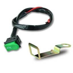 Interrupteur de klaxon modifié pour moto et voiture électrique 1 pièce pour ATV UTV véhicules