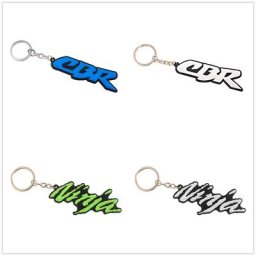 Clé de moto en caoutchouc pour Kawasaki Ninalbanais accessoires de moto 3D JOFor