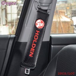 Juste de ceinture de sécurité de style de voiture épaulettes automatiques emblèmes de rembourrage