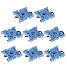 8 pcs lève-Vitre Coulissante Curseur Clips pour BMW 51321938884 3 et E32 E34 E36 Z3 Z4 E90 E91 E92