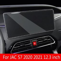 Film de protection en verre trempé pour écran de navigation anti-rayures pour JAC S7 2020 2021