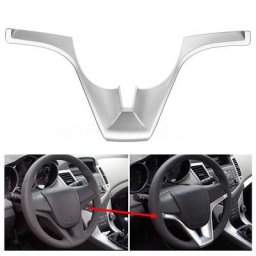 Autocollant de couverture Kiev illage d'insertion de cadre de volant de voiture ornements