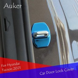 Couvercle de serrure de porte de voiture couvercle de protection en acier inoxydable pour Hyundai