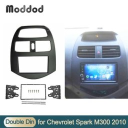 Kit de garniture d'installation de montage de tableau de bord radio double DIN Fascia GPS DVD