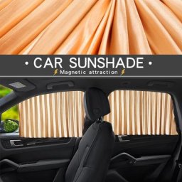 Pare-soleil pour fenêtre latérale de voiture Protection UV rideau de fenêtre de voiture