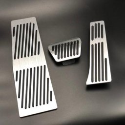 Couvercle de décoration de pédale d'accélérateur et de frein étui de garniture pour BMW E60 E61