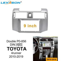 Fascias-Adaptateur de montage audio pour voiture Analyste de panneau de carte Cadre DVD de