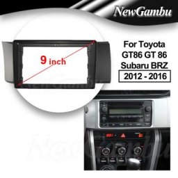 Cadre adaptateur audio pour Toyota GT86 9 pouces Subaru BRZ 2012-2016 kits de garniture de