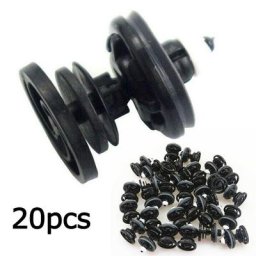 Clips de panneau de porte de voiture clip de type poussoir Golf PassatBus T5 Taureg Porsche