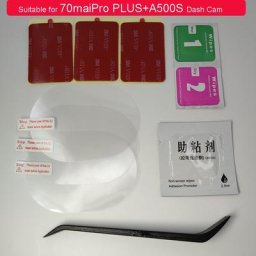 Autocollant électrostatique pour caméra de tableau de bord adhésif résistant à la chaleur 3M