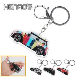 Porte-clés modèle de voiture universel porte-clés créatif décoration pendentif Mini Cooper F55