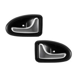Poignée de Porte Intérieure Chromée Droite pour Renault Clio 2000-2009 2/3-4/5