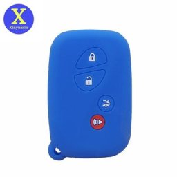 Xinyuexin – housse de clé de voiture en Silicone pour LEXUS RX LX GX télécommande intelligente