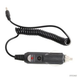 Chargeur de voiture 12V adaptateur d'alimentation cc allume-cigare câble de 1.5M 3.5mm x 1.35mm