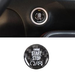 Joli de démarrage et d'arrêt du moteur à un bouton couvercle décoratif garniture pour Dodge