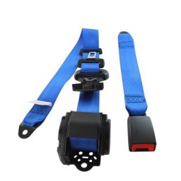 Afarnova-Ceinture de Sécurité Universelle Rétractable Réglable Verrouillage d'Urgence 3 Points