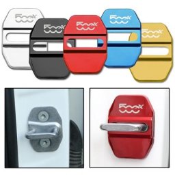Couvercle de protection de serrure de porte étui d'emblème accessoires de décoration Fiat 500X