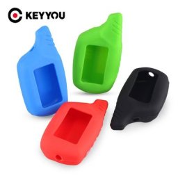 KEYYOU – housse de clé de voiture avec écran LCD KGB pour Starline B9 B6 A91 A61 Jaguar ez-one