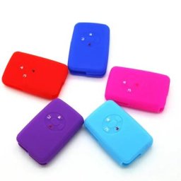 Juste de protection de clé de voiture en silicone coque de support de peau télécommande