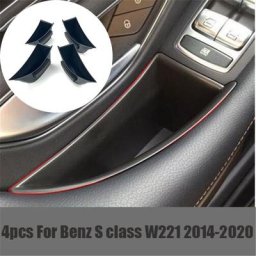 Poignée de porte de voiture boîte de rangement support de téléphone palette pour Mercedes Benz