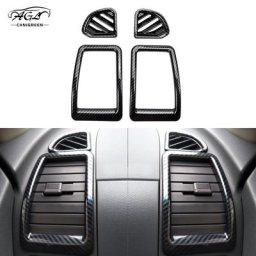 ABS Fibre de Carbone document Climatisation Sortie AC Vent Garniture pour ISMERCEDES U D-MAX MU-X