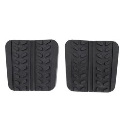 1 Pair Rubber Brake Clutch Pedal Pad Cover For Mazda 323 626 929 B-Series B2200 B2600 Bravo E1400
