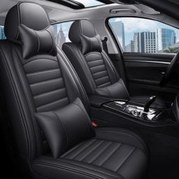 Juste de siège de voiture en cuir PU accès intérieur Dodge 150.Charger Challenger Dart décent