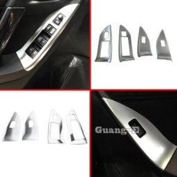 Panneau de garniture avec interrupteur en ABS chromé pour Subaru Forester 2013 2014 2015 2016