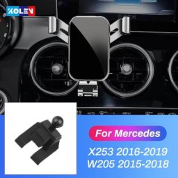 Support de téléphone portable pour voiture pour Mercedes Benz classe C GLC W205 X253 2015 2016 2017