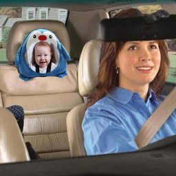 Miroir arrière de siège de voiture pour bébé incassable miroir arrière de voiture pour bébé joli