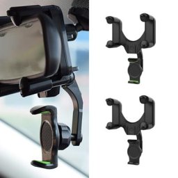 Rétroviseur de Voiture de Support De Téléphone Support De Rétroviseur Rotatif Et Rétractable Support