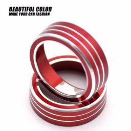 Couvercle de garniture de bouton de contrôle de climatisation 2 pièces de rechange pour Honda Civic