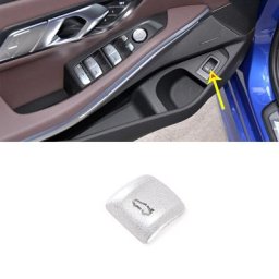 Autocollant de Bouton de Hayon Électrique en Alliage d'Aluminium Accessoires de Voiture pour BMW