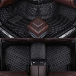 Tapis de sol de voiture personnalisé intérieur de voiture avec détails pour BMW F36 Gran coupé