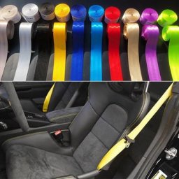 3.6 mètres renforcement de la sangle de ceinture de sécurité en tissu pour voiture de course