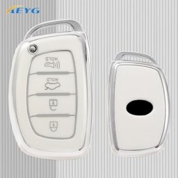 Coque de protection pour clé de voiture étui en TPU pour Hyundai Tucson Sonata Fe Creta ix25 ix35