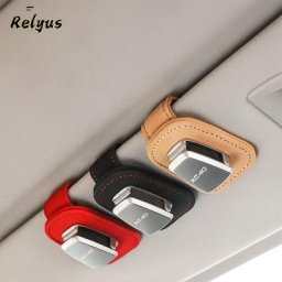Étui à lunettes de voiture pour Volvo XC40 porte-lunettes de soleil clip de carte de billet