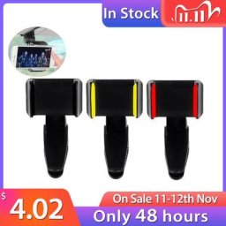 Support universel innovant pour téléphone portable pare-soleil de voiture sûr clip de support de