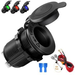 Prise allume-cigare Laguna pour voiture chargeur de téléphone adaptateur de prise de courant pour