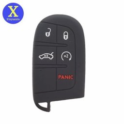 Xinyuexin-Juste de clé de voiture en silicone Jeep Grand TraffDODGE GER CHALLENGER Fusible